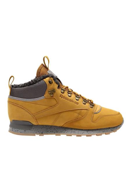 Reebok classic leather best sale mid sherpa